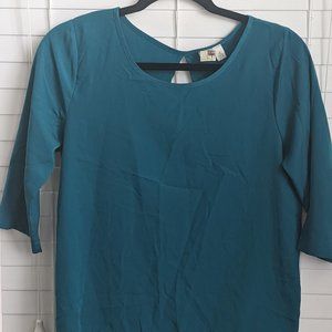 Francesca's Teal blouse
